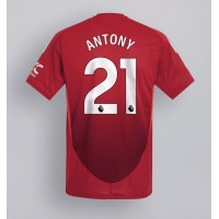 Manchester United Antony #21 Kotipaita 2024-25 Lyhythihainen